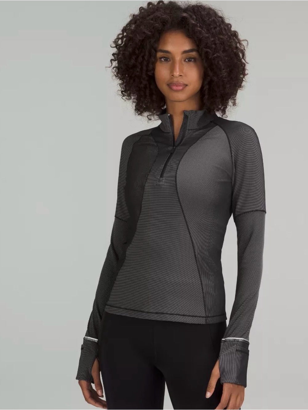 Lululemon Two Toned Running Half Zip -